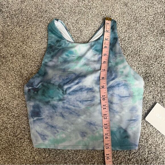 Athleta Conscious Crop Printed Bra A-C - Picture 14 of 14